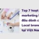 Top 7 hoạt động marketing cho local brand