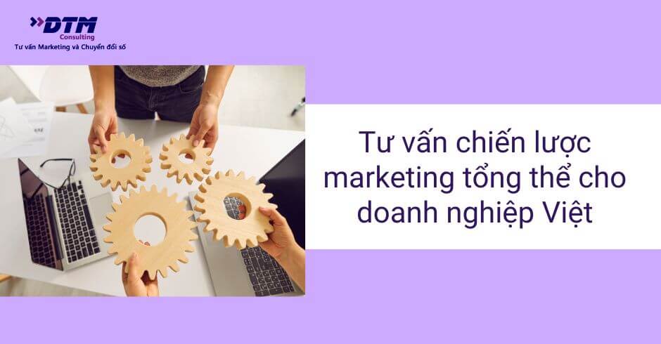 tư vấn chiến lược marketing tổng thể cho doanh nghiệp Việt dtm consulting