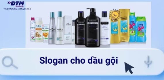 slogan cho dầu gội sản phẩm chăm sóc sắc đẹp, cơ thể dtm consulting tư vấn marketing thương hiệu (