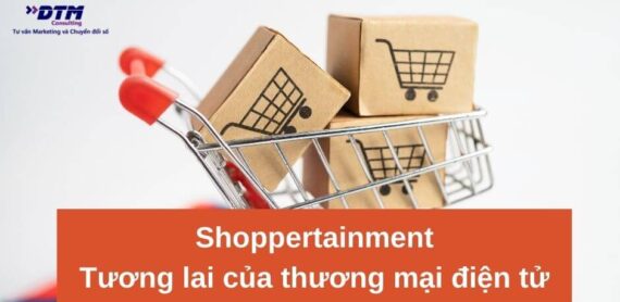 Shoppertainment thương mại điện tử dtm consulting